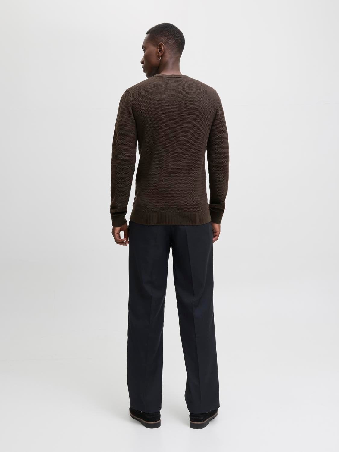 JJEGLOBE KNIT CREW NECK